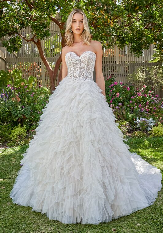 Jasmine Couture Rylan Ball Gown Wedding Dress - 5