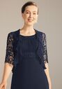 AW Bridal AW Rosalia Dress Blue Mother Of The Bride Dress - thumbnail - 4