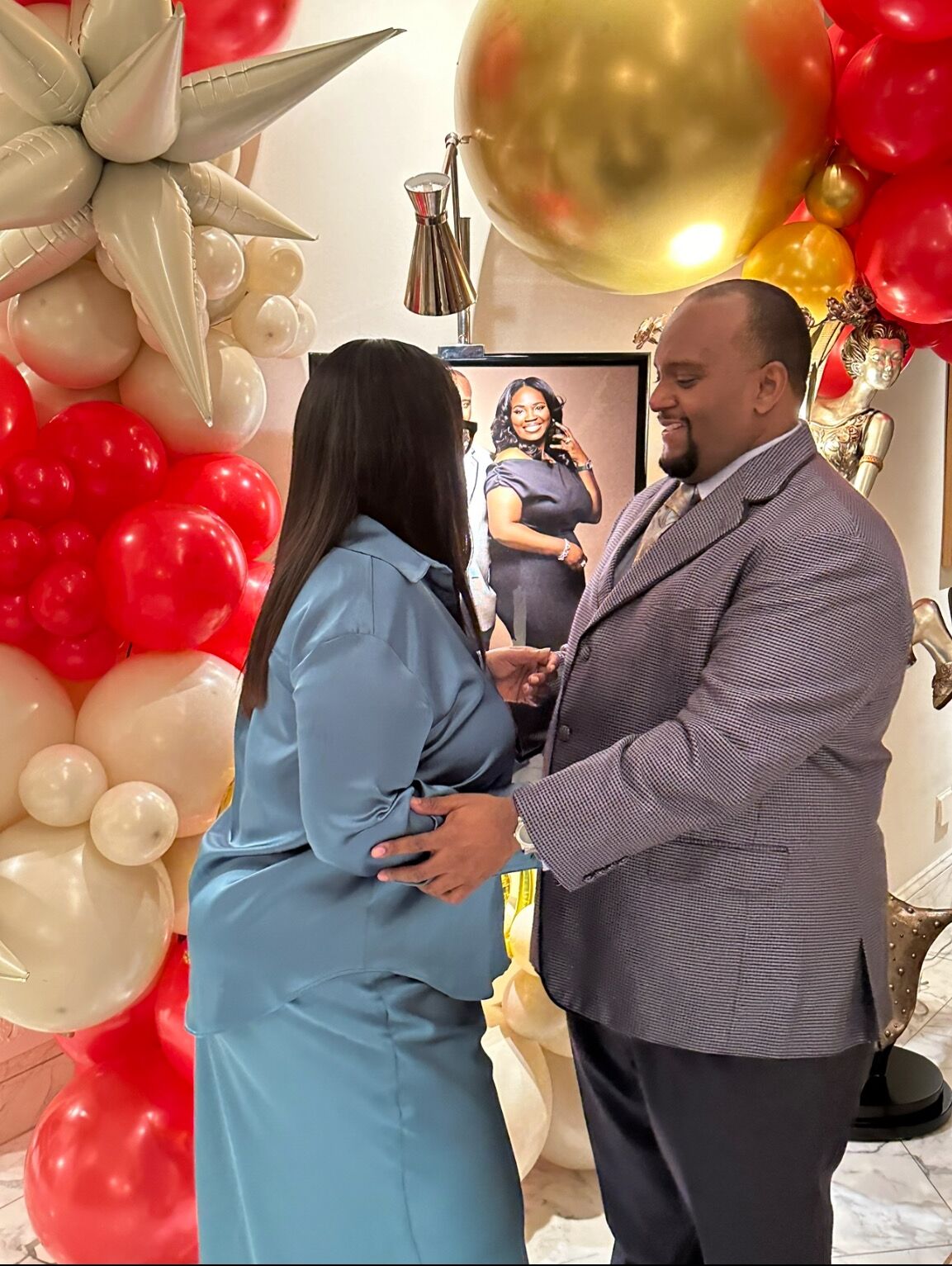 Picture of Celebrating Their Engagement