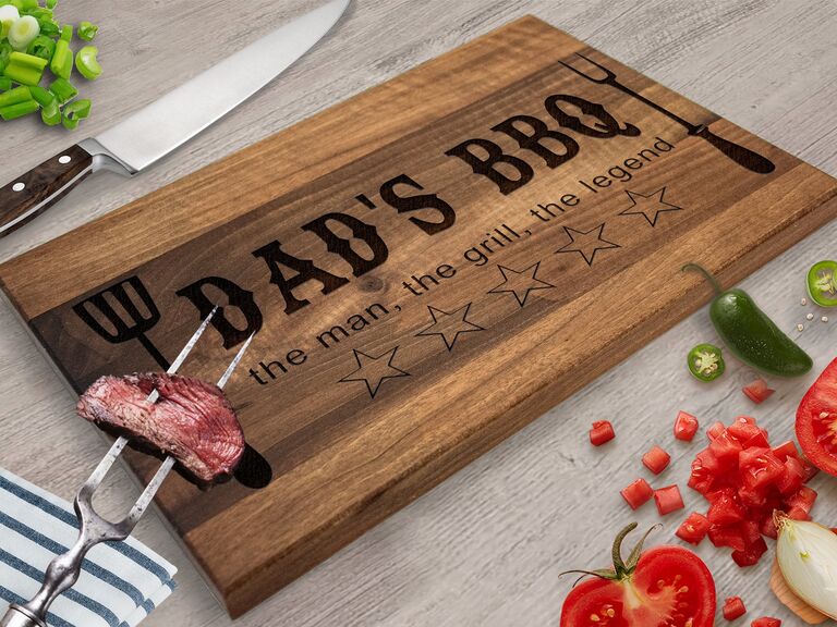 cutting board father's day boyfriend gifts