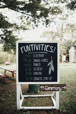 Cocktail Hour Chalkboard Sign