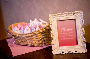 Ceremony Pink Origami Programs