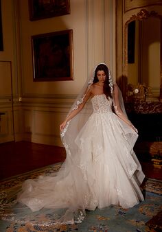 Justin Alexander Jaelyn Ball Gown Wedding Dress