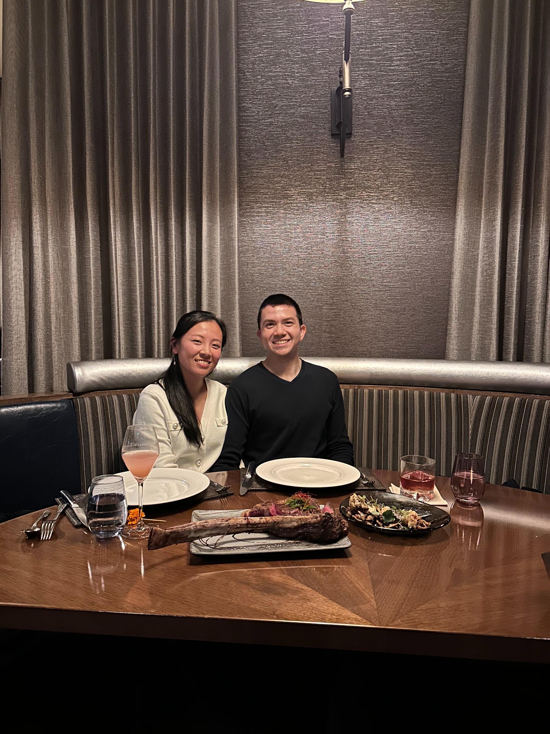 We celebrated our first anniversary at Ascend. And now we're returning again to celebrate our wedding with you!