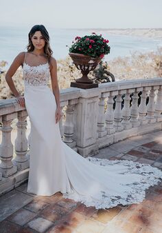 Allure Romance R3661 Sheath Wedding Dress