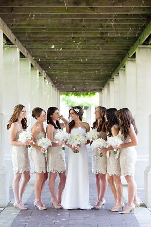 Champagne Bridesmaid Dresses
