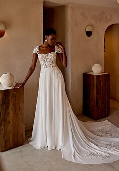 Lillian West 66356 A-Line Wedding Dress