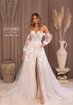 IVOIRE by KITTY CHEN ERIN RUE, V2410 A-Line Wedding Dress