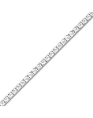 Kay Jewelers Diamond Bracelet 1/6 ct tw Round-cut Sterling Silver 7.5" Wedding Bracelet photo