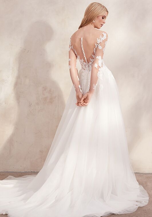 Adore by Justin Alexander Clarabella Ball Gown Wedding Dress - 7