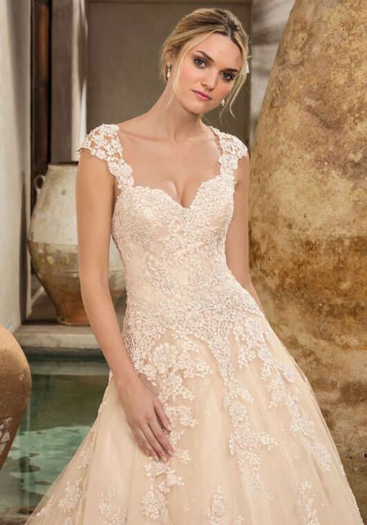 Casablanca Bridal Style 2289 Amber A-Line Wedding Dress - 5