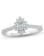 Kay Jewelers Unique Oval Cut Engagement Ring - thumbnail - 1
