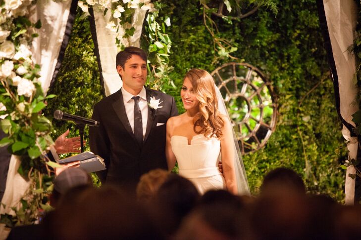 Lush Garden Inspired Ceremony Decor