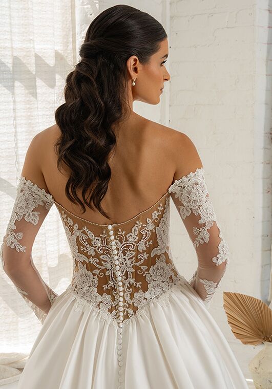 KITTY CHEN RENATA, H2637 Ball Gown Wedding Dress - 3