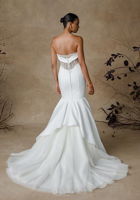 Justin Alexander Glynn Mermaid Wedding Dress - 1