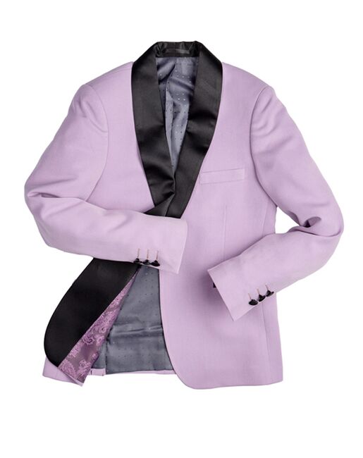 BLACKTIE "London" Kids Lavender Tuxedo (5-Piece Set) Flower Girl Dress and Ring Bearer Outfit - 7