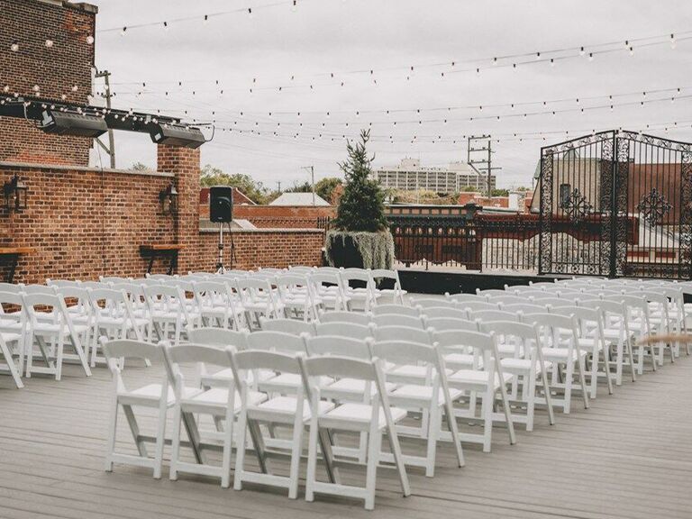 Wedding venue in Rockford, Illinois.