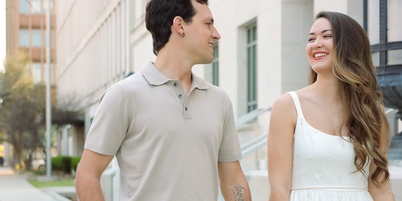 Abigail & Giacomo Home Page Banner