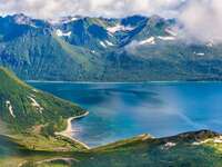 Seacoast of Katmai in Southern Alaska