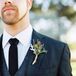 Hypericum and Dusty Miller Boutonniere