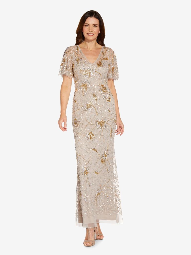 Gown for 50th wedding anniversary best sale
