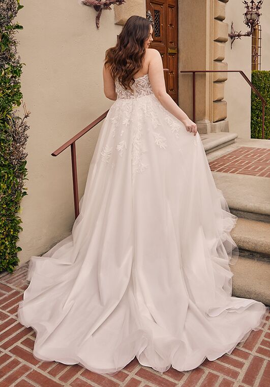 Casablanca Bridal 2548C Fit-and-Flare Wedding Dress - 6