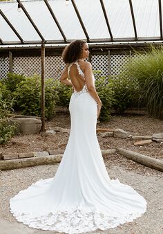 Stella York 7818 Fit-and-Flare Wedding Dress