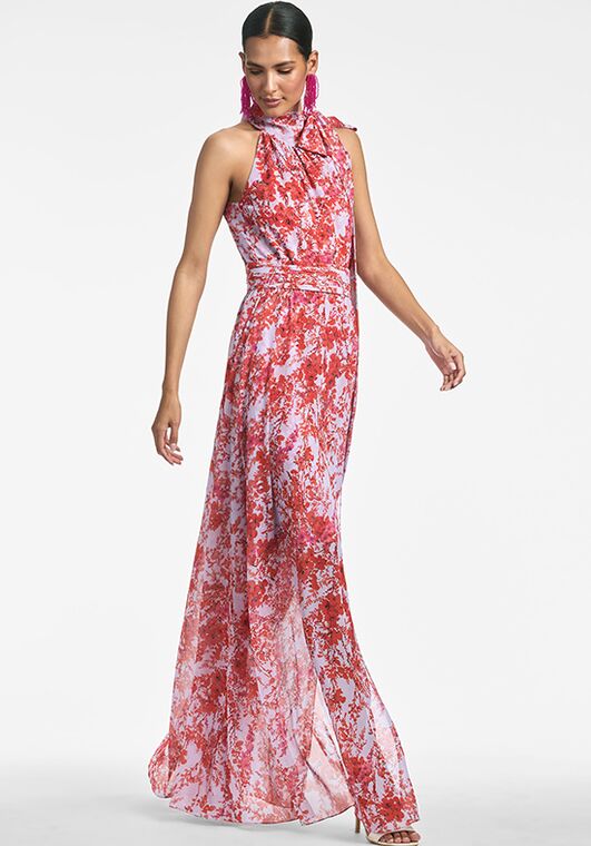 Sachin & Babi Kayla Gown - Amaranths Spray Bridesmaid Dress - 4