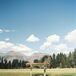 A Mountain-View Outdoor Wedding