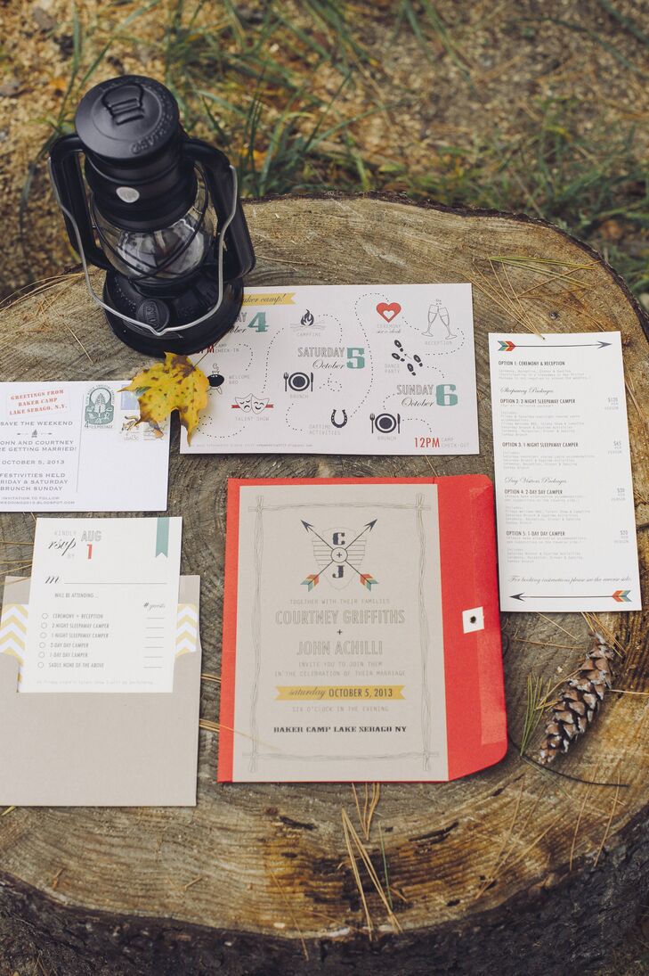 Arrow Theme Invitations