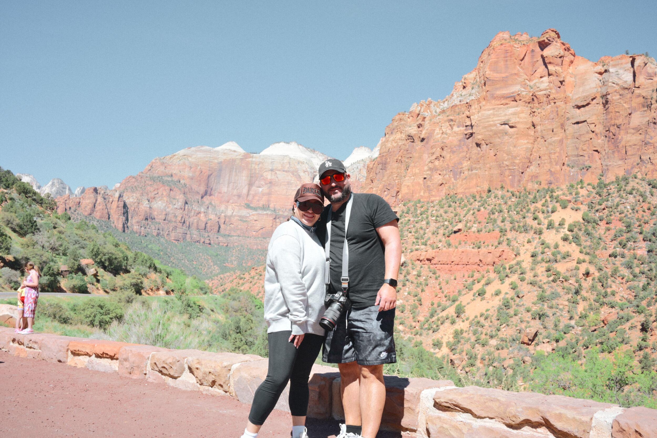 Another adventure together—this time, Zion National Park.