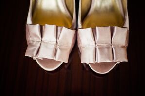 Blush Satin Nina Bridal Shoes