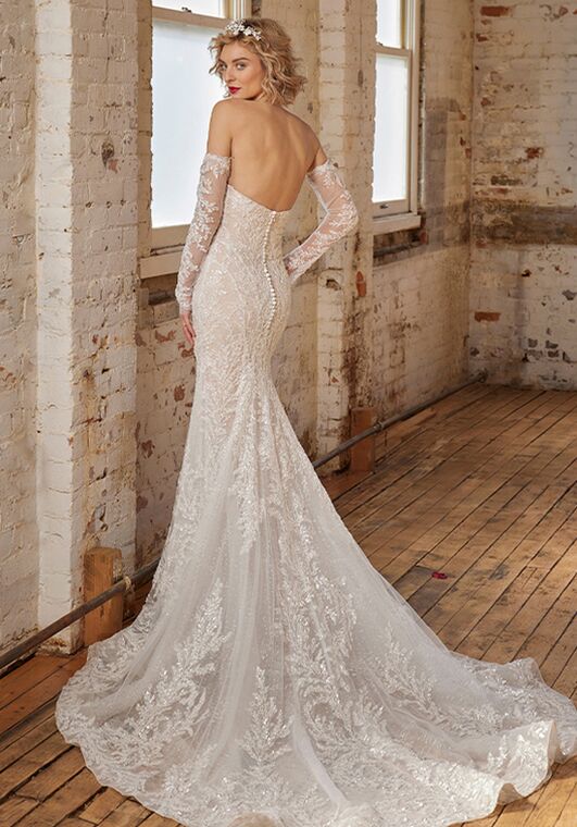 Calla Blanche 123235 Artemis Mermaid and Trumpet Wedding Dress - 5
