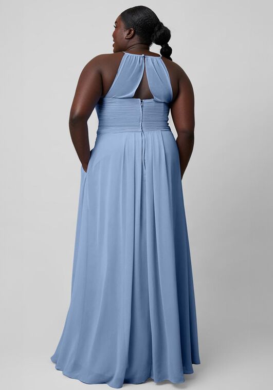 Kennedy Blue Milly Halter Bridesmaid Dress - 3