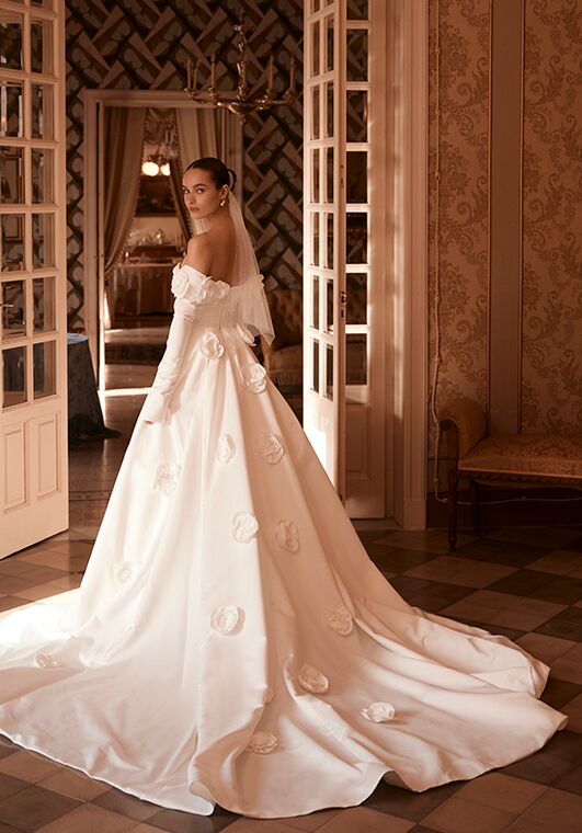 Soft flow by Ricca Sposa Atelier Florentina 25-013(3) Ball Gown Wedding Dress - 4