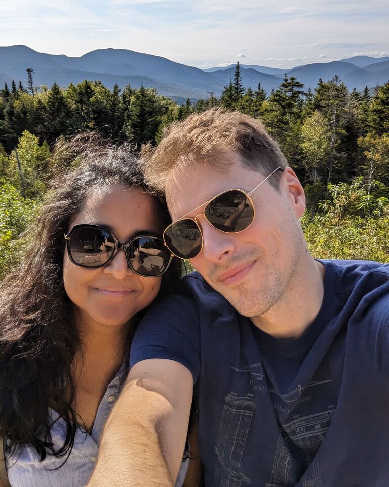Harini & Sean Home Page Banner