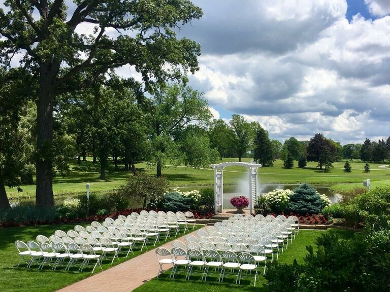 Wedding venue in Orland Park, Illinois.