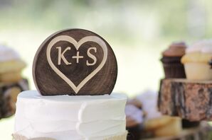 DIY Wooden Cake Topper