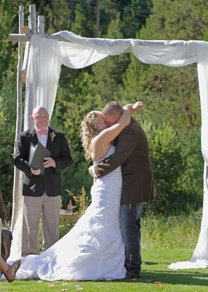 Samantha and Kenny First Kiss