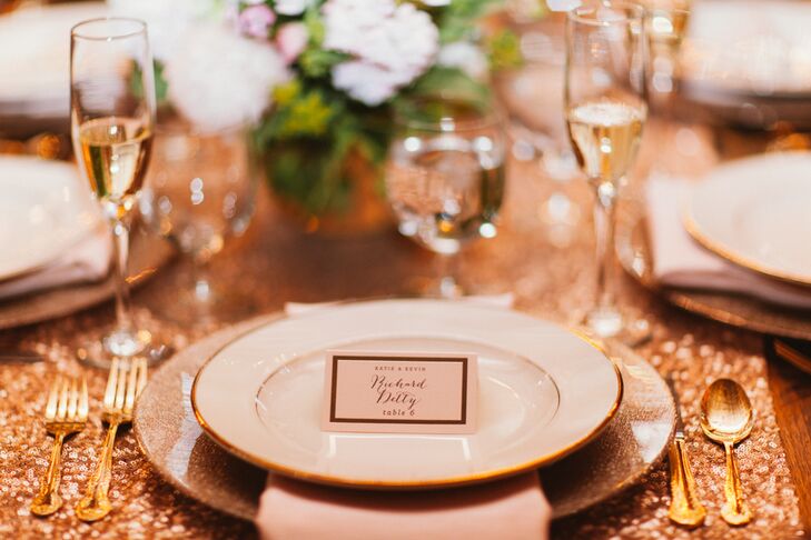 Elegant Hand-Lettered Place Cards