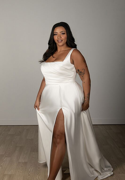 Stella York SY8110+ A-Line Wedding Dress - 6