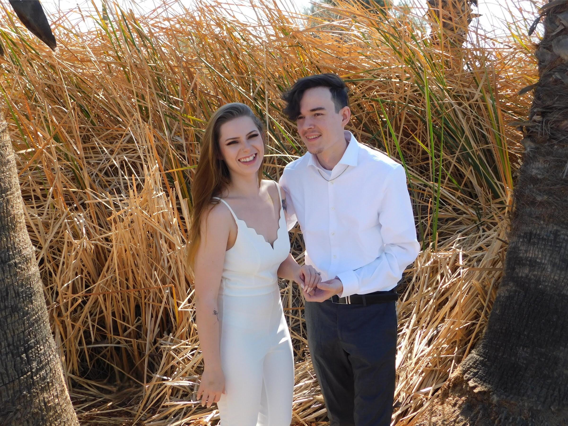 We're engaged! Andy proposed to Jay on valentines day, 2021.