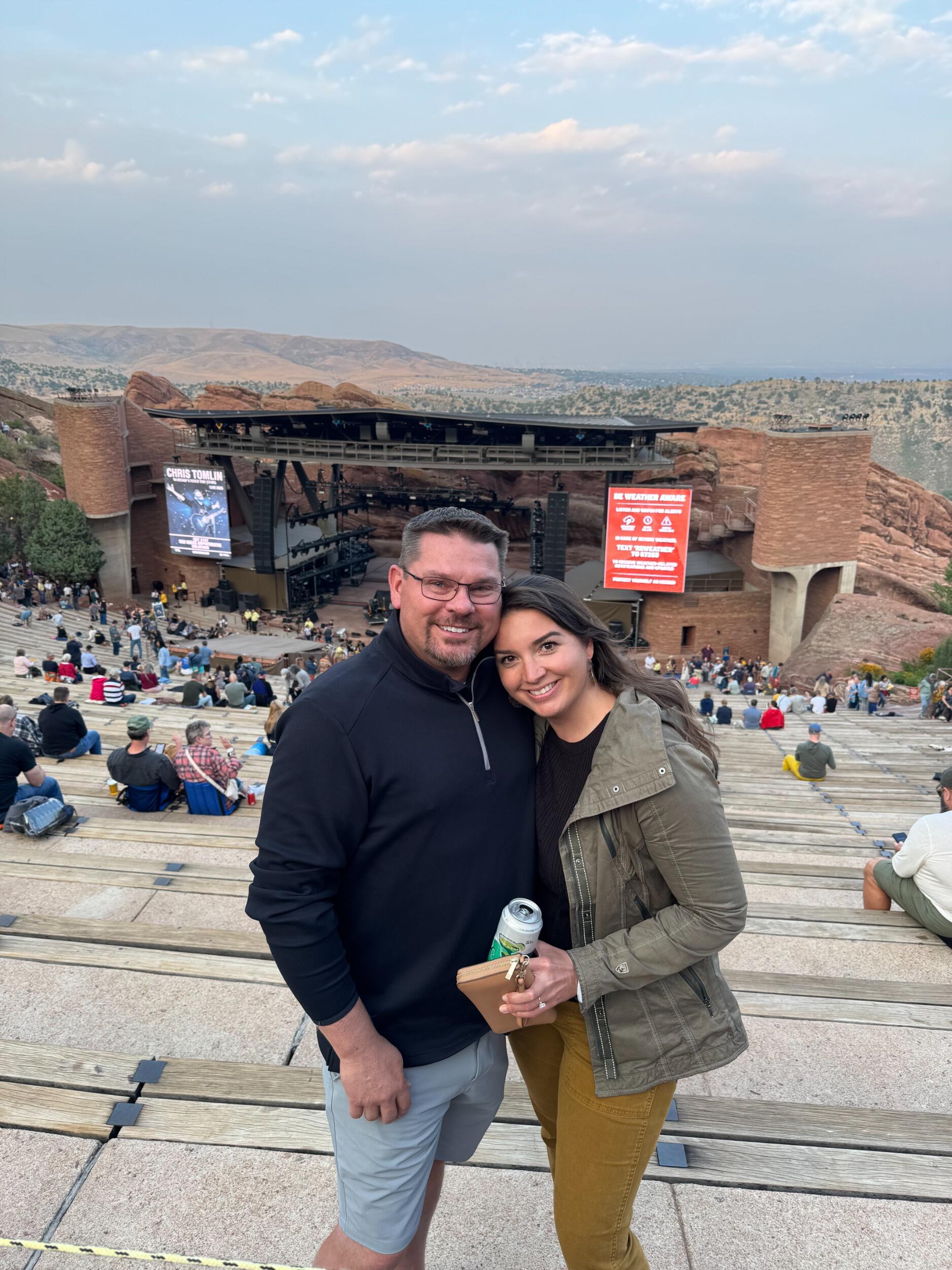 Tony took Kate to see the long-revered BRANDI CARLISLE at Red Rocks Amphitheater!