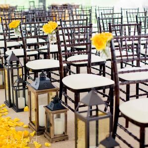 Lantern Aisle Decor