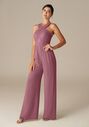 AW Bridal AW Lorraine Jump Suit V-Neck Bridesmaid Dress - thumbnail - 6