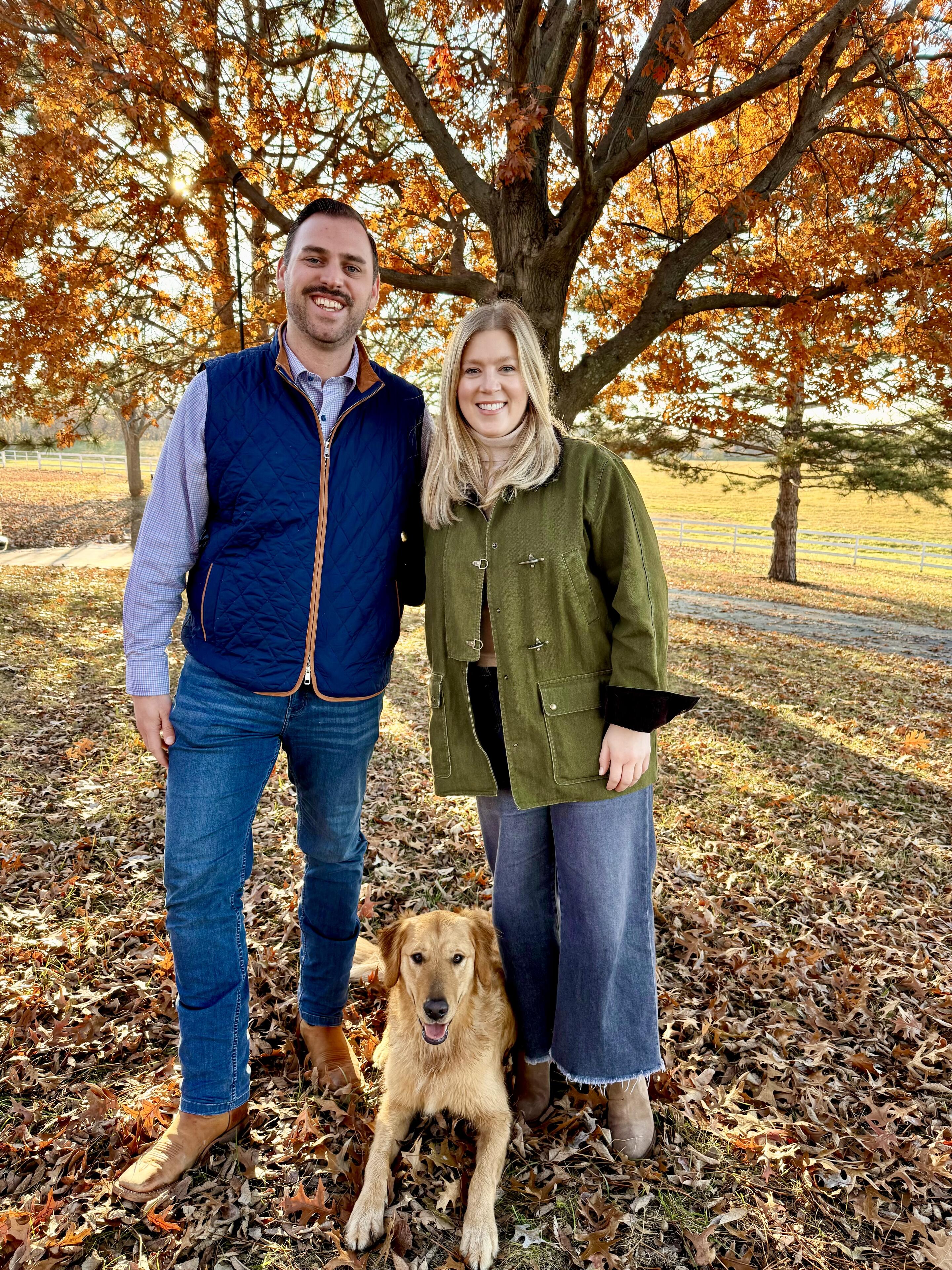 Snapping some photos to use for our first Christmas card, showcasing our favorite furry friend, Harry! 