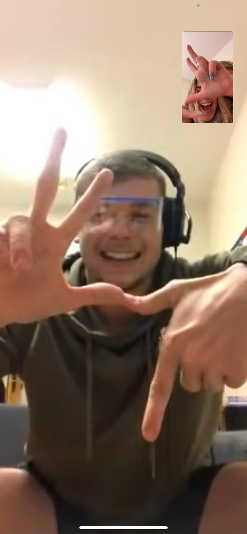 Our real story began with a friendship that manifested with a snapchat streak and lots of long distance FaceTime dates (where Zach made me laugh every chance he got). We hung out for the first time in December 2020 after recognizing each other from 4 years prior.