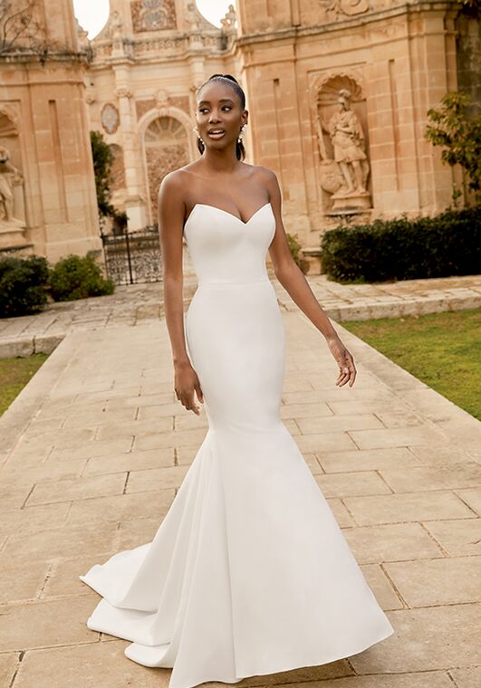 Sincerity Bridal 44496 Mermaid and Trumpet Wedding Dress - 6