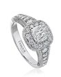 Christopher Designs Vintage Cushion Cut Engagement Ring - thumbnail - 1