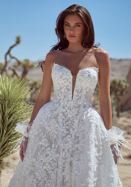 Calla Blanche 126126 Thalara Ball Gown Wedding Dress - 4